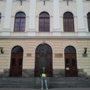 Rumänientour - 3. August 2014 / vor dem Gymnasium "Andrei Saguna" in Kronstadt