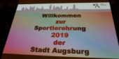 Daniel Markus - Sportlerehrung der Stadt Augsburg 2019